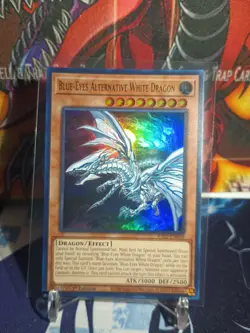 Blue-Eyes Alternative White Dragon Yugioh RA02-EN010 Ultra Rare NM - Image 1