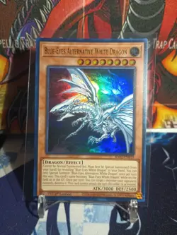 Blue-Eyes Alternative White Dragon Yugioh RA02-EN010 Ultra Rare NM - Image 2