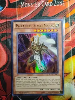 Yu-Gi-Oh! Palladium Oracle Mahad MVP1-EN053 1st Edition Ultra Rare Holo - NM - Image 2