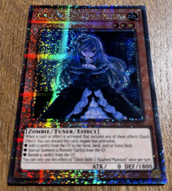 Ghost Belle & Haunted Mansion | RA01-EN011 | Quarter Century Rare | YuGiOh Mint - Image 3