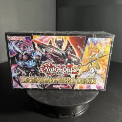 Yu-Gi-Oh! LEGENDARY HERO DECKS Box Set | 3 Decks, Factory Sealed! - Image 1