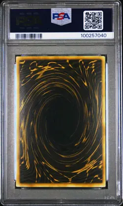 2003 YU-GI-OH! PROMO #GBI-003 THE WINGED DRAGON OF RA SECRET RARE PSA 10 - Image 2