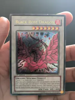 Yugioh Black Rose Dragon Ultimate Rare 1st edition CSOC-EN039 - Image 1