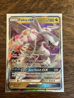 Pokemon TCG Palkia GX 101/156 SM Ultra Prism Ultra Rare Holo Card - Image 1
