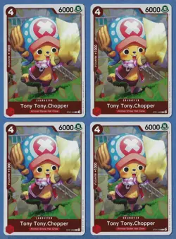 5 Tony Tony Chopper One Piece ST21 EX Gear 5 Card - ST21-008 ALT ART + 4 FOIL - Image 4