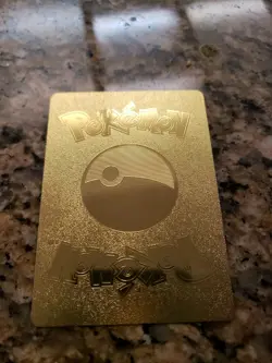 Pokemon Card Pikachu V Gold Foil Fan Card 170/185 HP190 Fan/Display Art - Image 2
