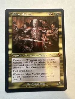 Edgar Markov (Retro Frame) Innistrad Remastered Regular MTG Magic NM Card - Image 1