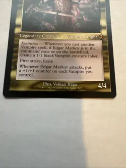 Edgar Markov (Retro Frame) Innistrad Remastered Regular MTG Magic NM Card - Image 4