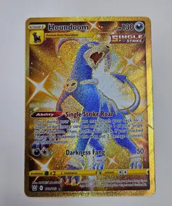 Pokemon Houndoom Card Secret, 179/163, Swsh05: Battle Styles Holo - Image 1