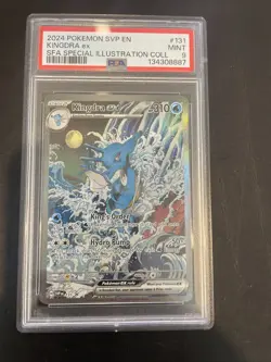 Kingdra ex 131 Sv: Scarlet & Violet Promo Cards Holo PSA 9 - Image 1
