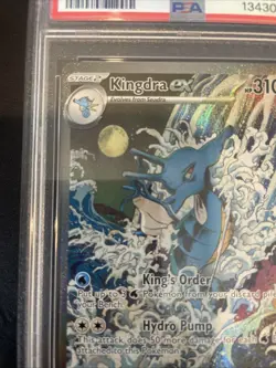 Kingdra ex 131 Sv: Scarlet & Violet Promo Cards Holo PSA 9 - Image 2