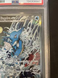 Kingdra ex 131 Sv: Scarlet & Violet Promo Cards Holo PSA 9 - Image 3