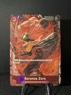 One Piece Roronoa Zoro OP01-025 Alternative Art Card Game Romance Dawn - Image 1