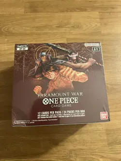One Piece Card Game Paramount War (OP-02) Booster Box - English 1st Wave - Image 1