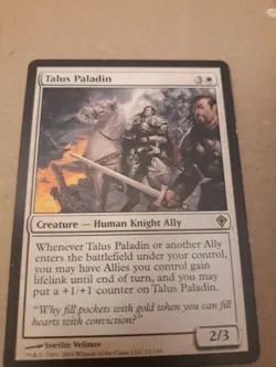 MTG: Talus Paladin - Worldwake - Magic Card - Image 1