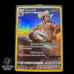 Excadrill 246/236 SM Cosmic Eclipse Holo Pokemon TCG Card Secret Rare - Image 1