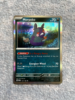 Pokemon Card - Morpeko - Holo (121/182 - Paradox Rift) - Image 1