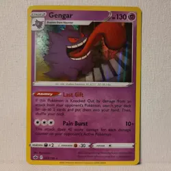 Gengar 057/198 - Pokemon TCG Chilling Reign Holo Rare Card NM/MINT - Image 2
