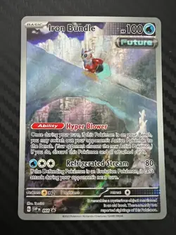 Pokemon TCG Iron Bundle 066 Sv: Scarlet & Violet Promo Cards Holo VLP - Image 1