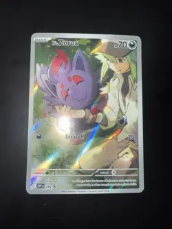 N's Zorua 189 Sv: Scarlet & Violet Promo Cards Holo NM - Image 1
