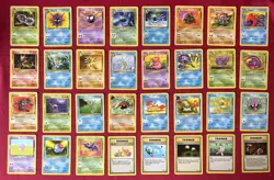 Fossil Set Pokemon Cards X32 Good-Excellent Condition Vintage (P21) - Image 1