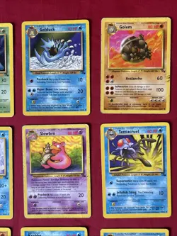 Fossil Set Pokemon Cards X32 Good-Excellent Condition Vintage (P21) - Image 4
