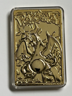 1999 Burger King Pokemon Gold Plated Card Collection FULL SET OF 6 - Image 4
