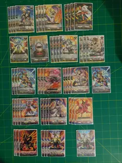 Cardfight Vangaurd Bundle 50 Card Lot - FOIL - HOLO, All Cards in Sleeves - Image 1
