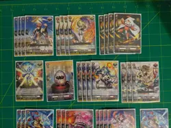 Cardfight Vangaurd Bundle 50 Card Lot - FOIL - HOLO, All Cards in Sleeves - Image 2