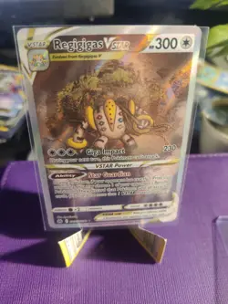 Regigigas Vstar GG55/GG70 Galarian Gallery Pokemon Card Crown Zenith NM - Image 3