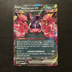 Pokemon Card Pecharunt EX 039/064 Shrouded Fable - Near Mint - Image 1