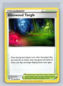 Glimwood Tangle #162/189 SWSH03: Darkness Ablaze Uncommon - Pokemon Cards D35 - Image 1