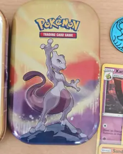 Pokemon Kanto Power Mini Tin Mewtwo With 9 Cards & Coin - Image 3