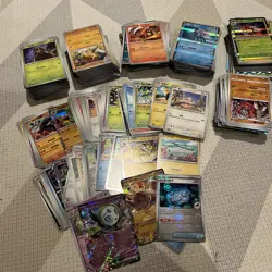 Pokemon TCG Korean Chinese Bulk Cards Bundle ~750+ Cards some EXs included - Image 1