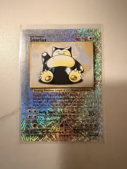 Pokemon TCG Snorlax Legendary Collection Reverse Holo Card 64/110 MP Condition - Image 1