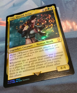 Tifa, Martial Artist FOIL - Final Fantasy Commander - Mythic - NM (see pics) MTG - Image 3