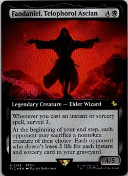 Fandaniel, Telophoroi Ascian (Extended Art) R Commander: FINAL FANTASY 146 NM - Image 1