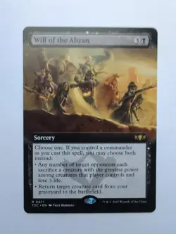 MTG Will of the Abzan (TDC) Commander: Tarkir: Dragonstorm Extended Regular 71 - Image 1