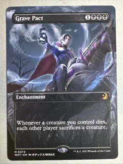 MTG / Grave Pact / WOT / #73 / Regular (Anime Borderless) / Mythic / NM - Image 1