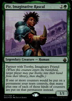 MTG: Battlebond: Foil Pir, Imaginative Rascal: Lightly Played Condition - Image 1