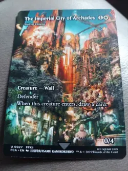 The Imperial City of Archades - Wall of Omens (Showcase) Final Fantasy: Through - Image 1