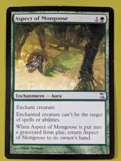 Aspect of Mongoose x1 Time Spiral 1x Magic the Gathering MTG - Image 1