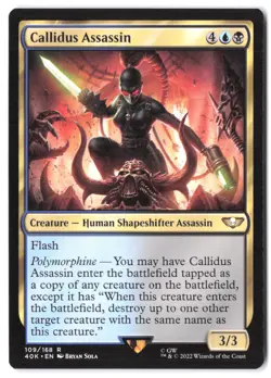 Callidus Assassin 109 MTG 40K NM - Image 1