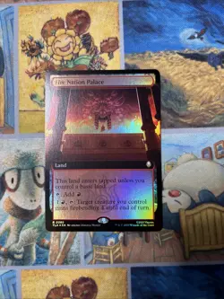 Fire Nation Palace - Foil - Extended Art Avatar MTG - Image 1