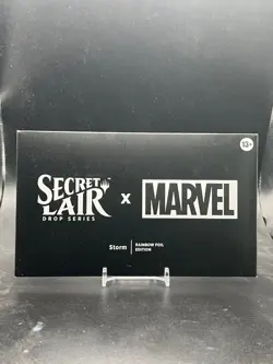 Magic the Gathering Secret Lair X Marvel STORM Rainbow FOIL Edition Sealed - Image 1