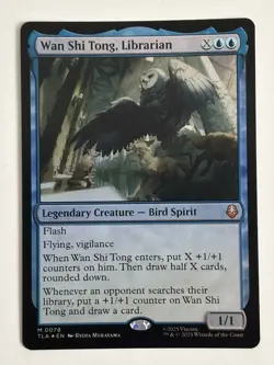 Wan Shi Tong, Librarian 78 Foil MTG Avatar The Last Airbender NM-M - Image 1