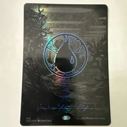 MTG Island - Full Art (Oil Slick Raised Foil) Phyrexia: All Will Be One Foil - Image 1