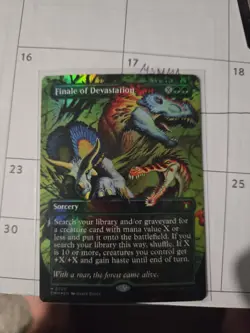 Finale of Devastation (Borderless) Commander Masters Foil - Image 1