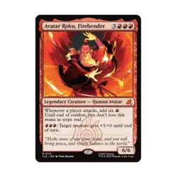 WOTC Avatar: The Last Airbender: Eternal-Le Avatar Roku, Firebender (MR) ( NM - Image 1