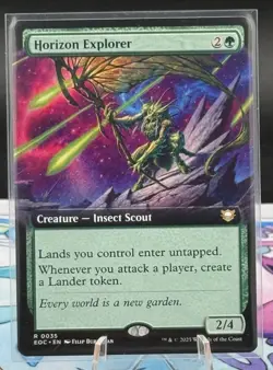 MTG magic HORIZON EXPLORER Edge Of Eternities rare #035 extended art - Image 1